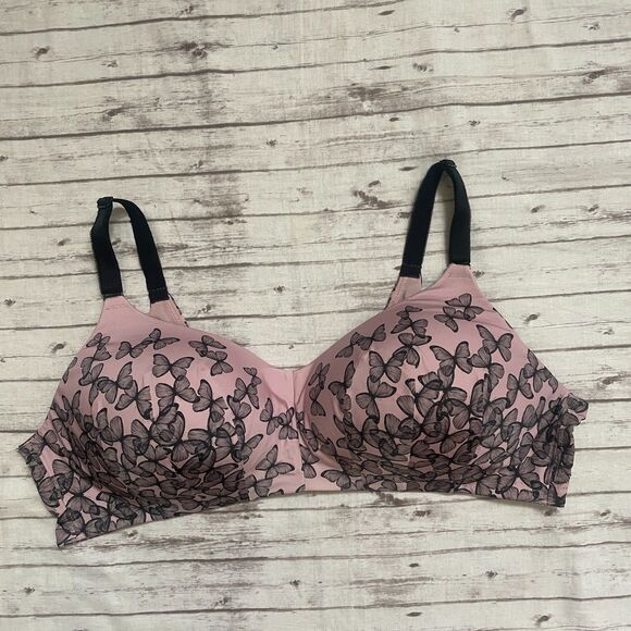 Torrid Other - Torrid Curve 360 Back Smoothing Perfect T-Shirt  Bra Butterflies Sz 40C Wireless